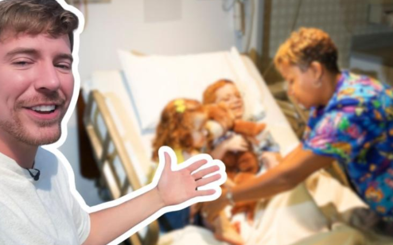 MrBeast, LeBron James y The Rock hicieron realidad los sueños de 100 niños con cáncer