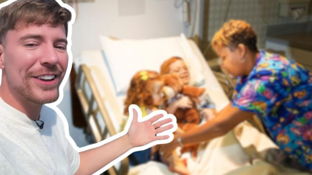 MrBeast, LeBron James y The Rock hicieron realidad los sueños de 100 niños con cáncer