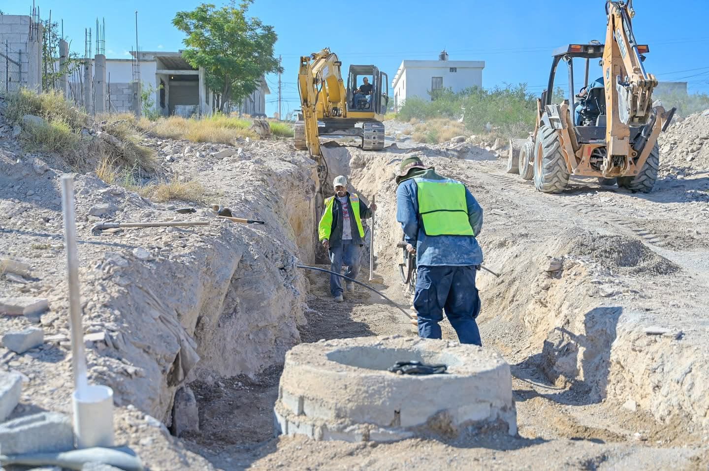 Garantiza Carlos Villarreal agua y drenaje en Monclova