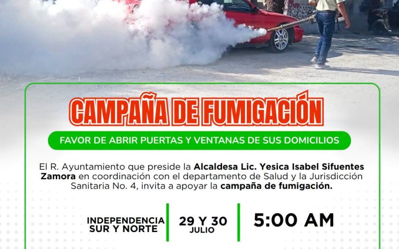 Yesica llama a reforzar prevención del dengue