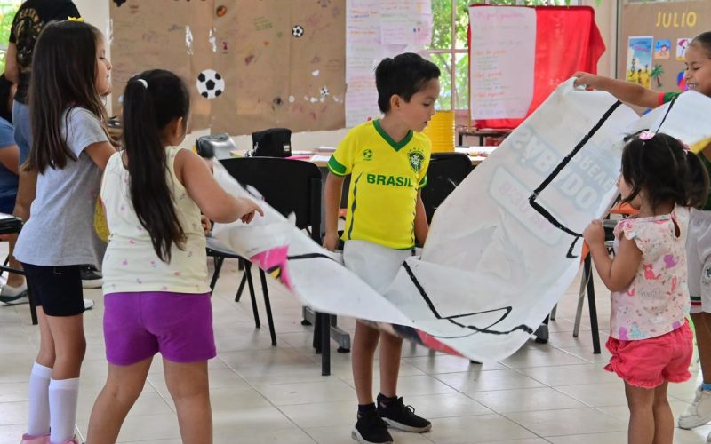 Fomentan talento de niños en vacaciones