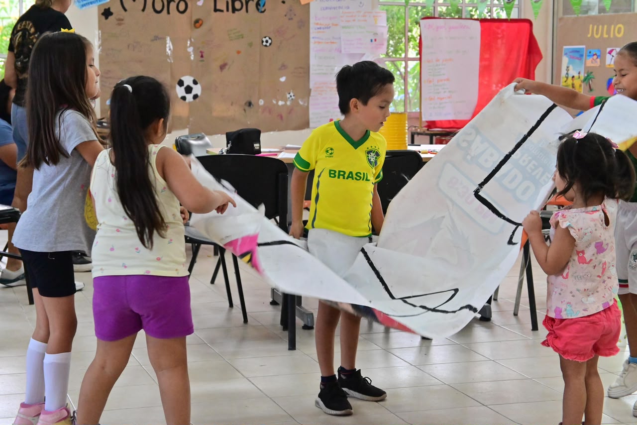 Fomentan talento de niños en vacaciones