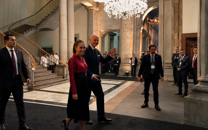 FGR investiga cena de la FIFA en el Castillo de Chapultepec