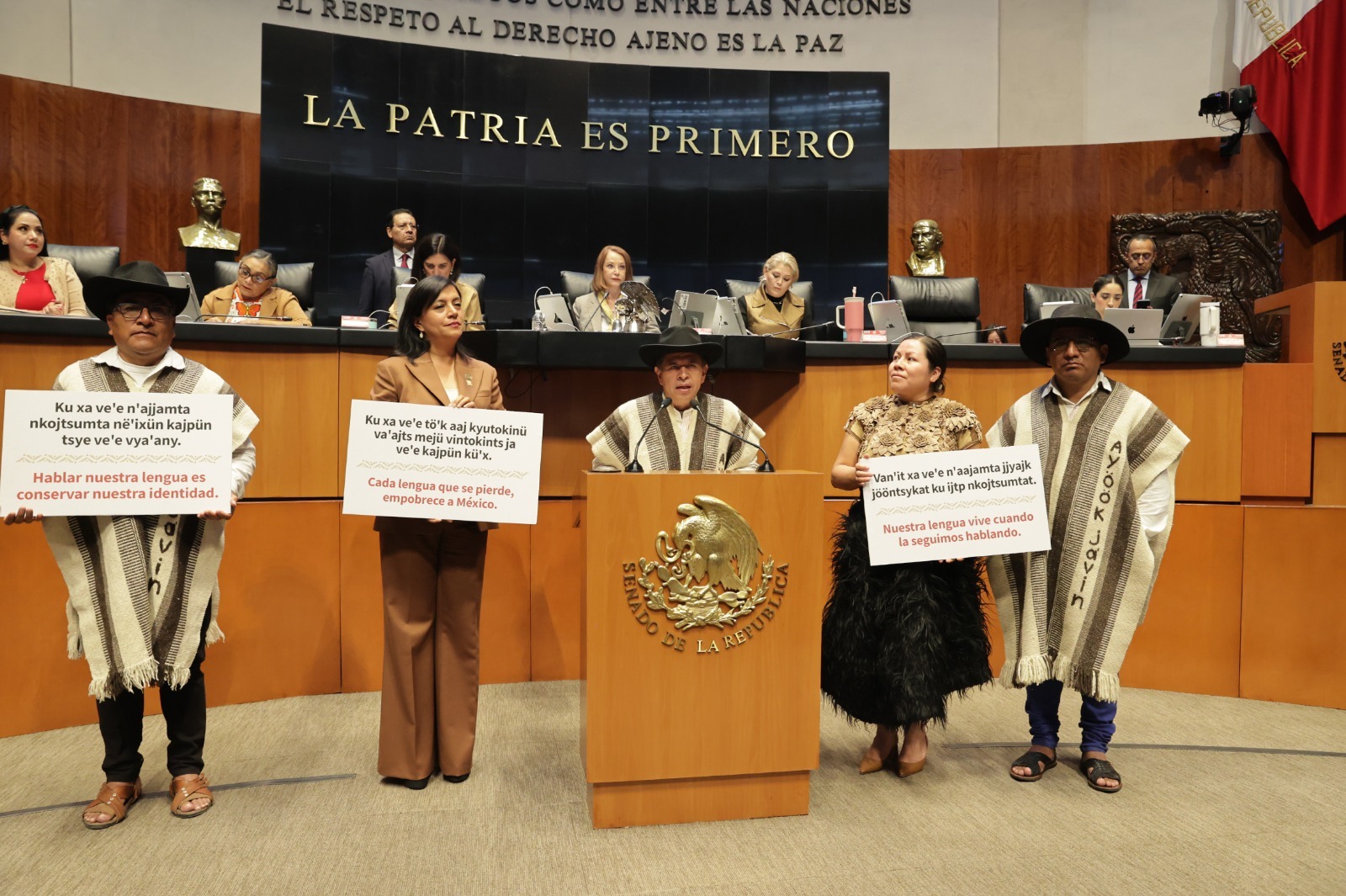Hablante de Ayöök Mixe pide en la Comisión Permanente evitar que desaparezcan las lenguas originarias en México