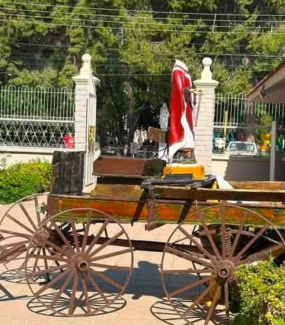 Vandalizan imagen del santo patrono en San Buenaventura