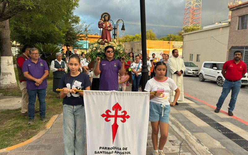 Festejan con fe a Santiago Apóstol