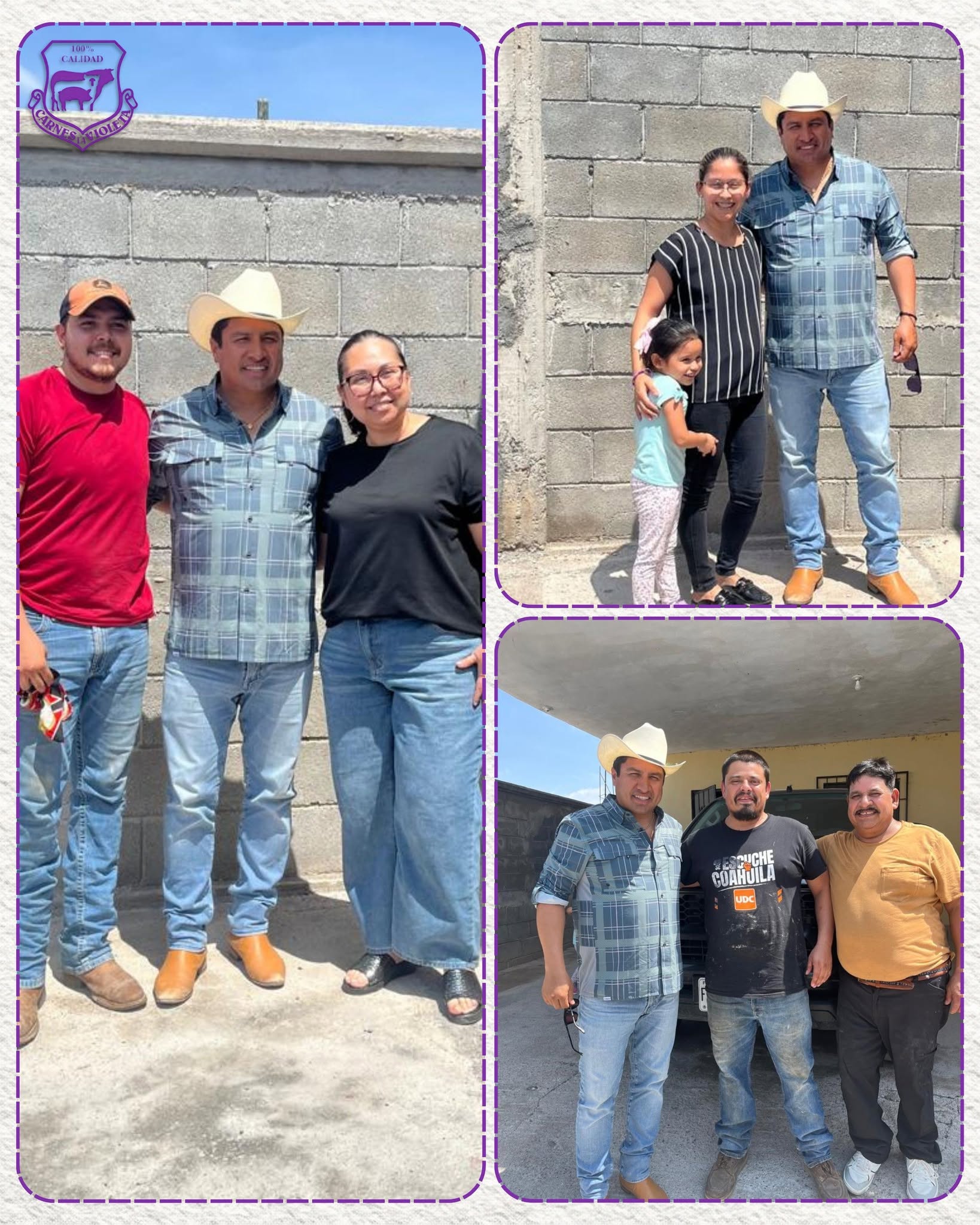 Julión sorprende con visita en comercializadora de carnes