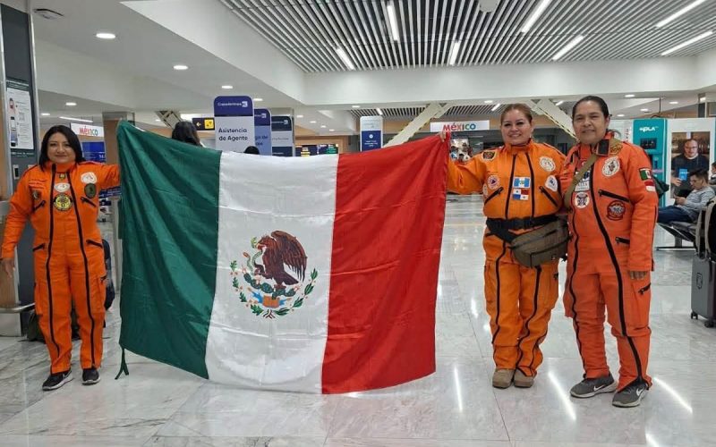 Se une a labores en Venezuela mujer rescatista de Múzquiz