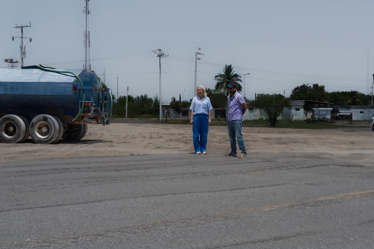 Supervisa Laura unidad deportiva en Barroterán