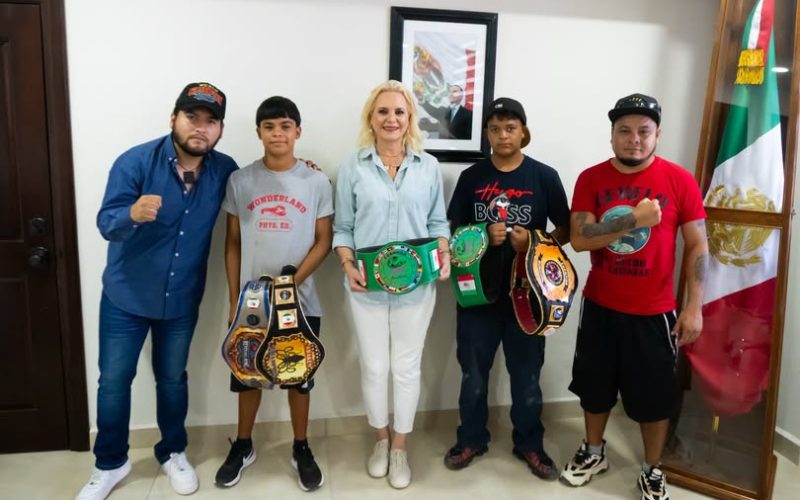Respalda Laura proyectos de box