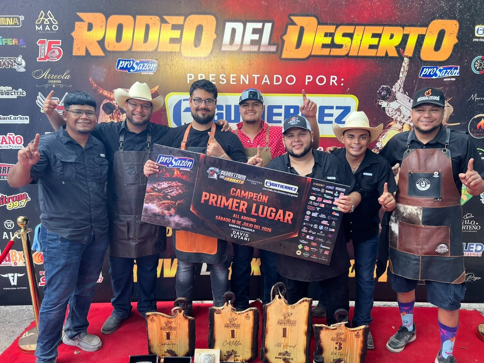 Parrilleros de la Carbonífera arrasan con la competencia