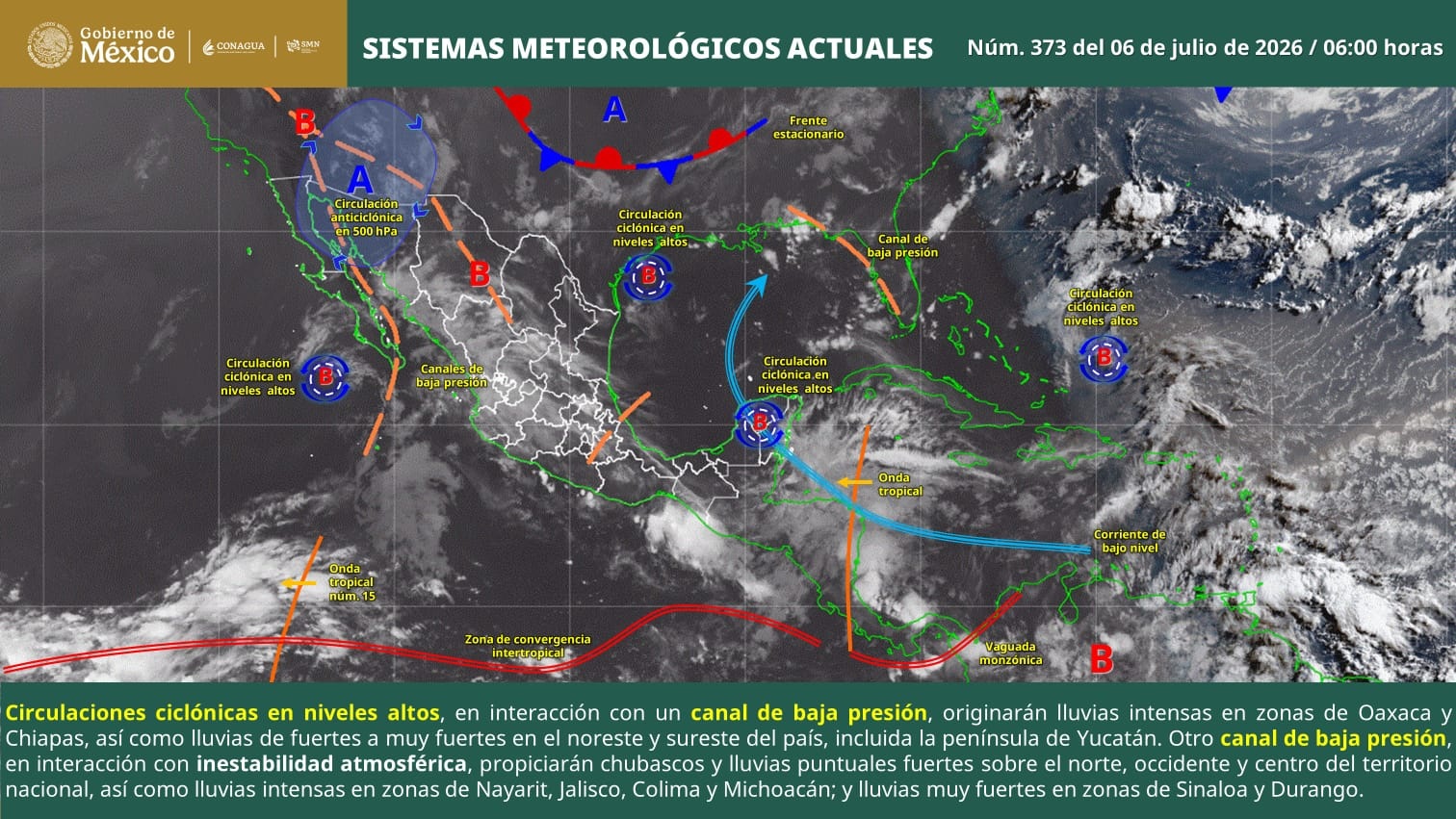 Advierten tormentas y granizo en Coahuila