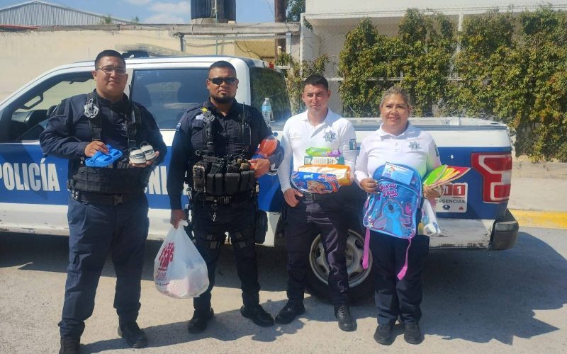 Seguridad Pública entrega apoyo por regreso a clases
