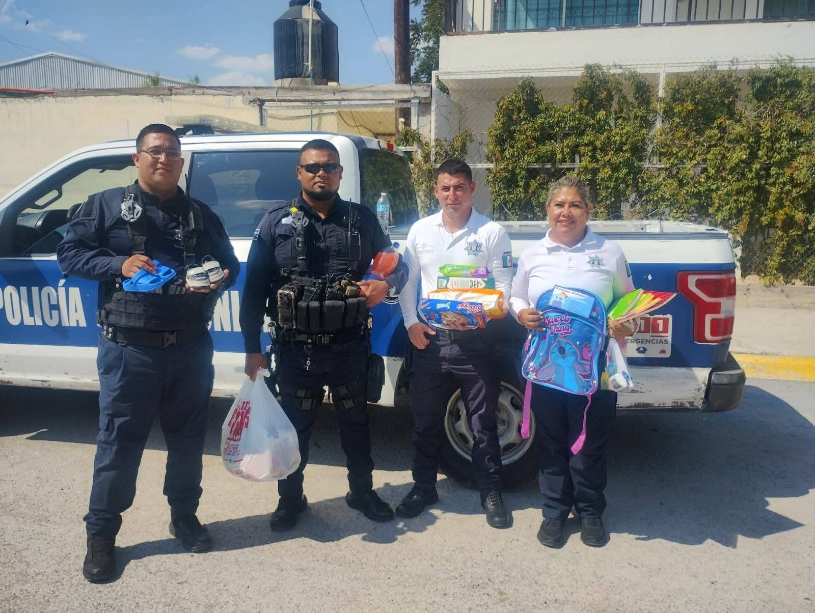 Seguridad Pública entrega apoyo por regreso a clases