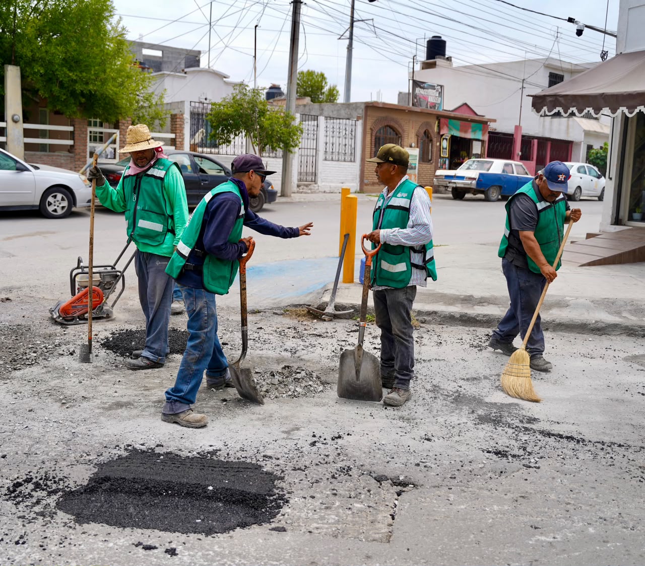 Intensifica Ramos el programa de bacheo