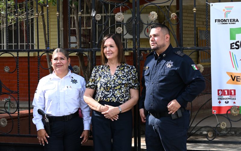 Sari Pérez refuerza operativo «Escuela Segura» durante vacaciones