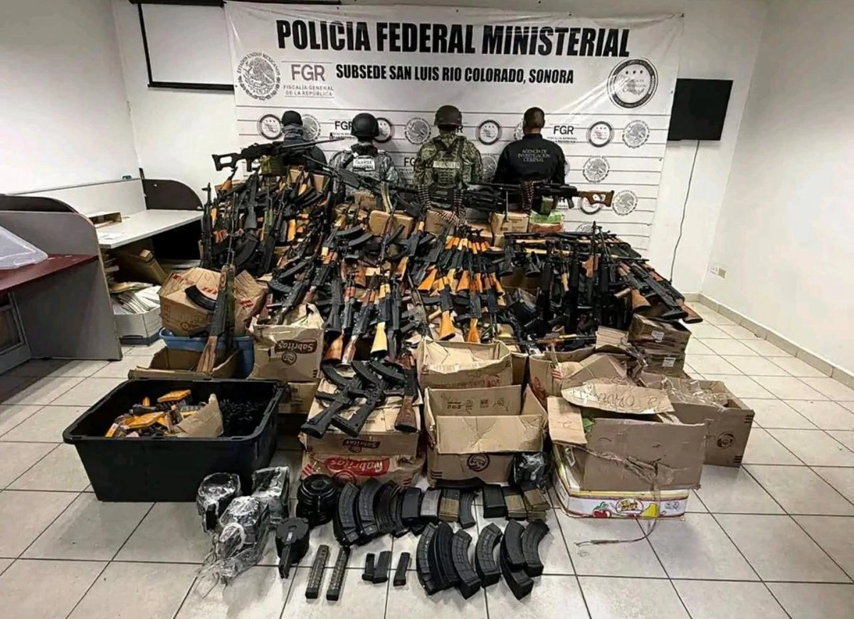 Aseguran bodega del cártel de Sinaloa