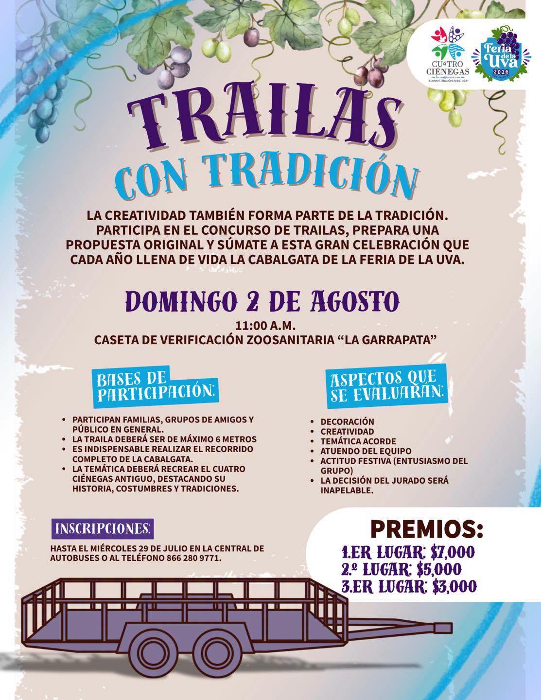 Víctor Leija invita al concurso de trailas
