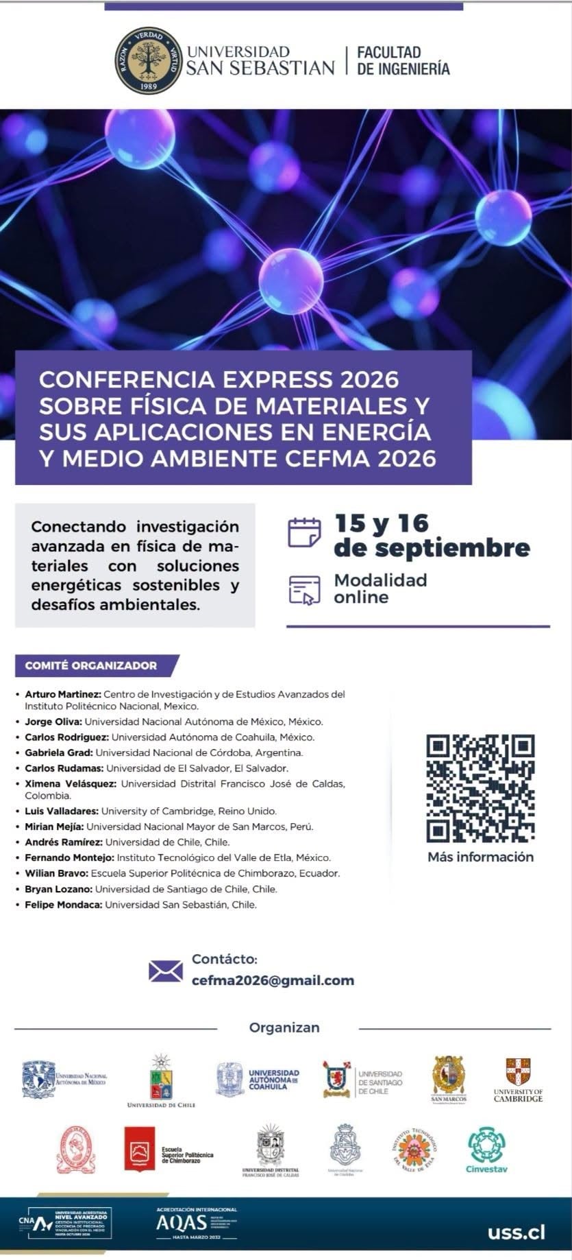 Invita UAdeC a participar en la Conferencia Express 2026