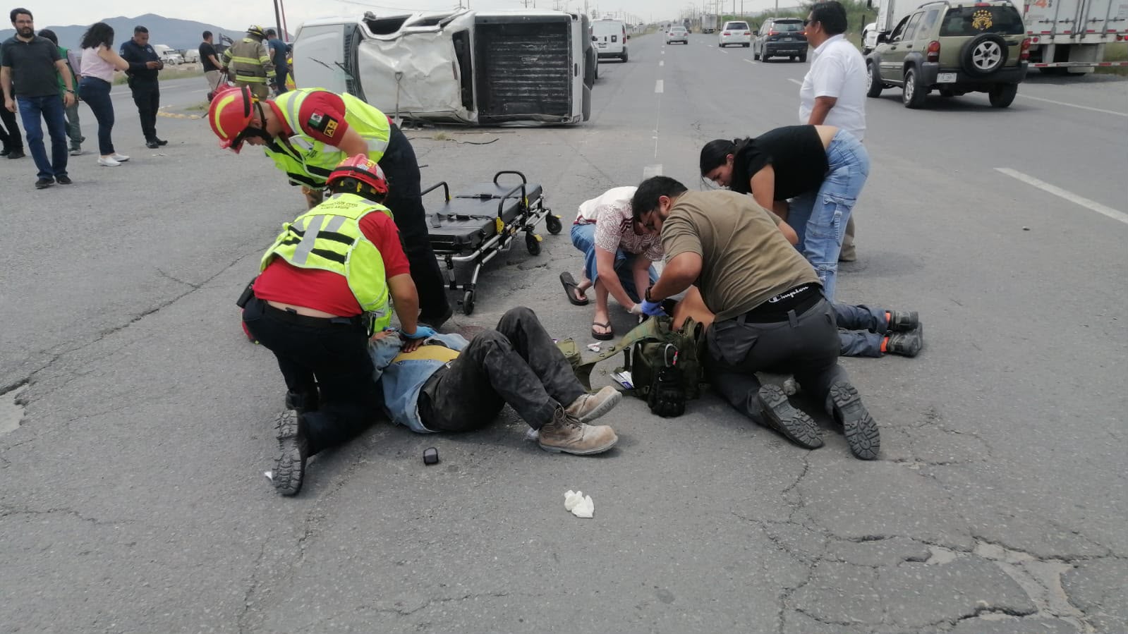 Fallece trabajador en un brutal accidente