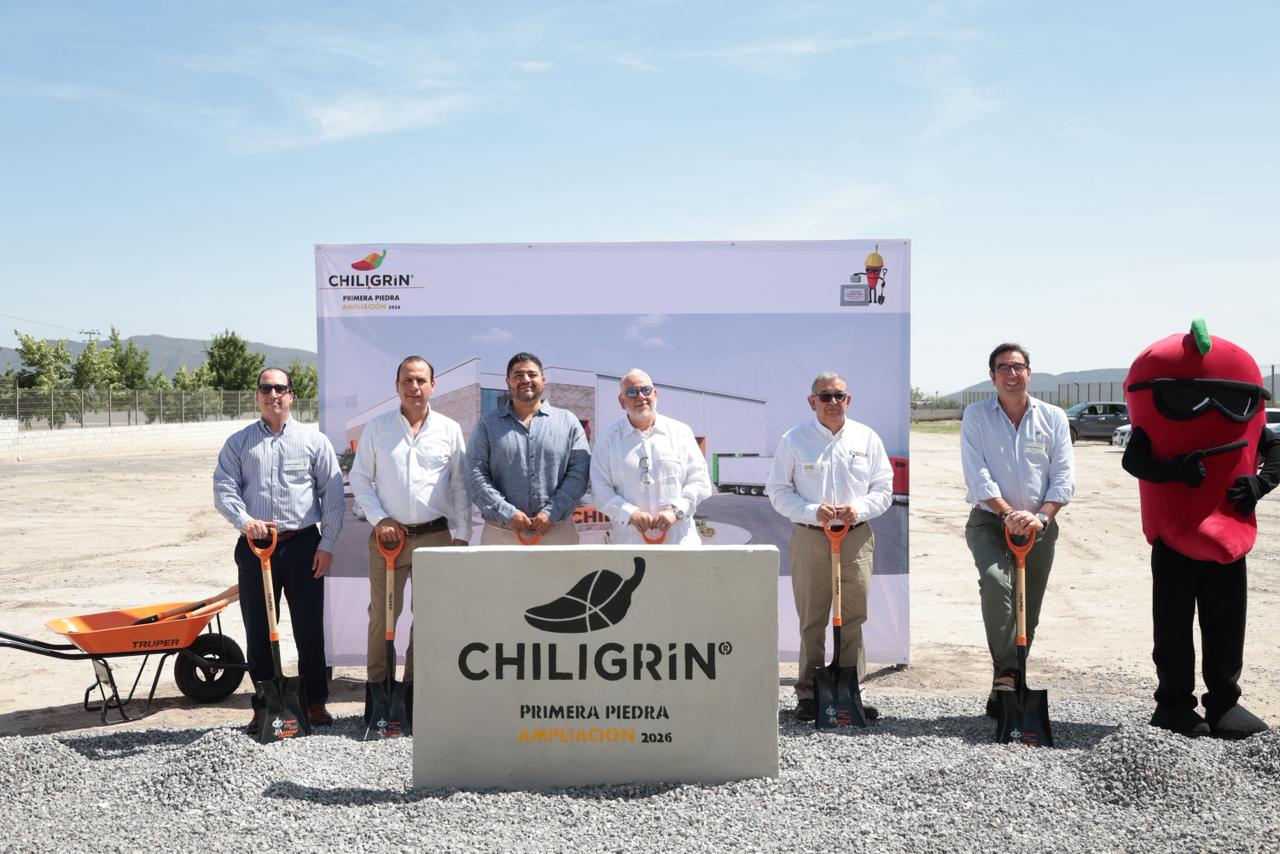 Colocan primera piedra para la expansión de Chiligrín en Parras