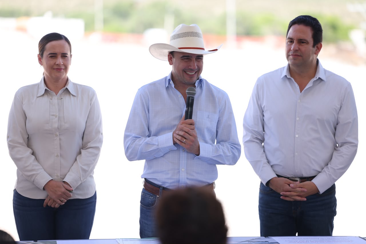 VAMOS AVANZANDO MUY BIEN CON LAS GRANDES OBRAS EN TODO COAHUILA: MANOLO