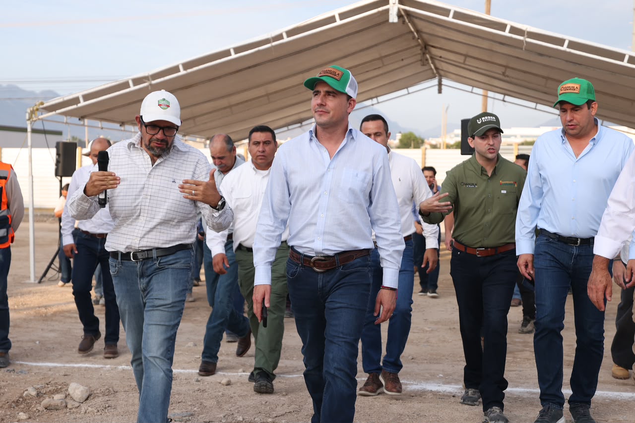 MUY PRONTO QUEDARÁ LA 1RA ETAPA DE LA EXPO COAHUILA: MANOLO