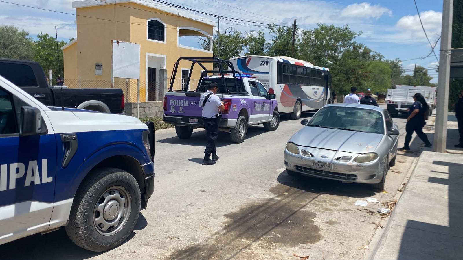 Muere niña de 2 años arrollada por camión