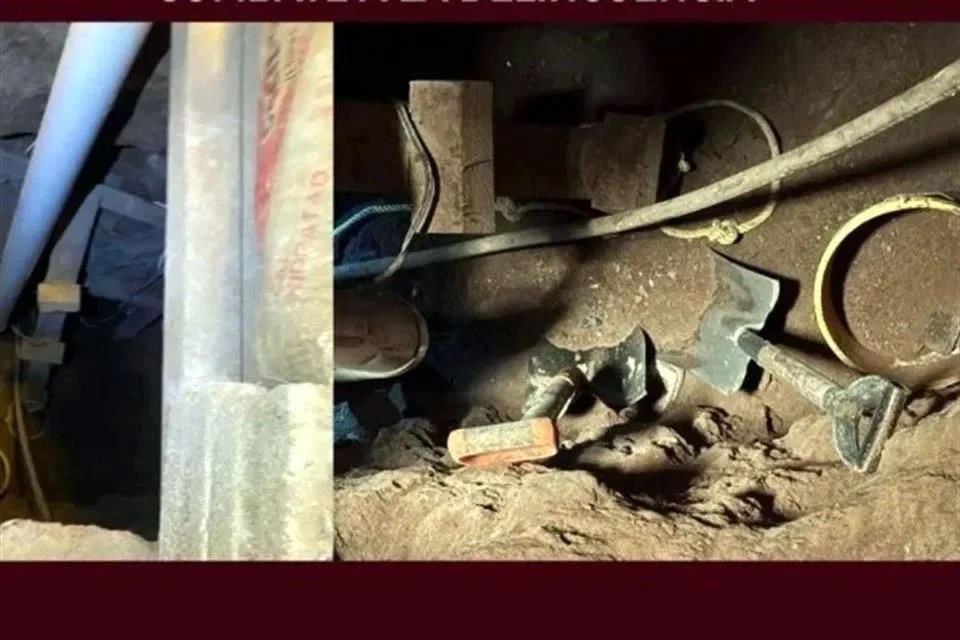 Hallan ‘huachitúnel’ y arrestan a cinco en Hidalgo