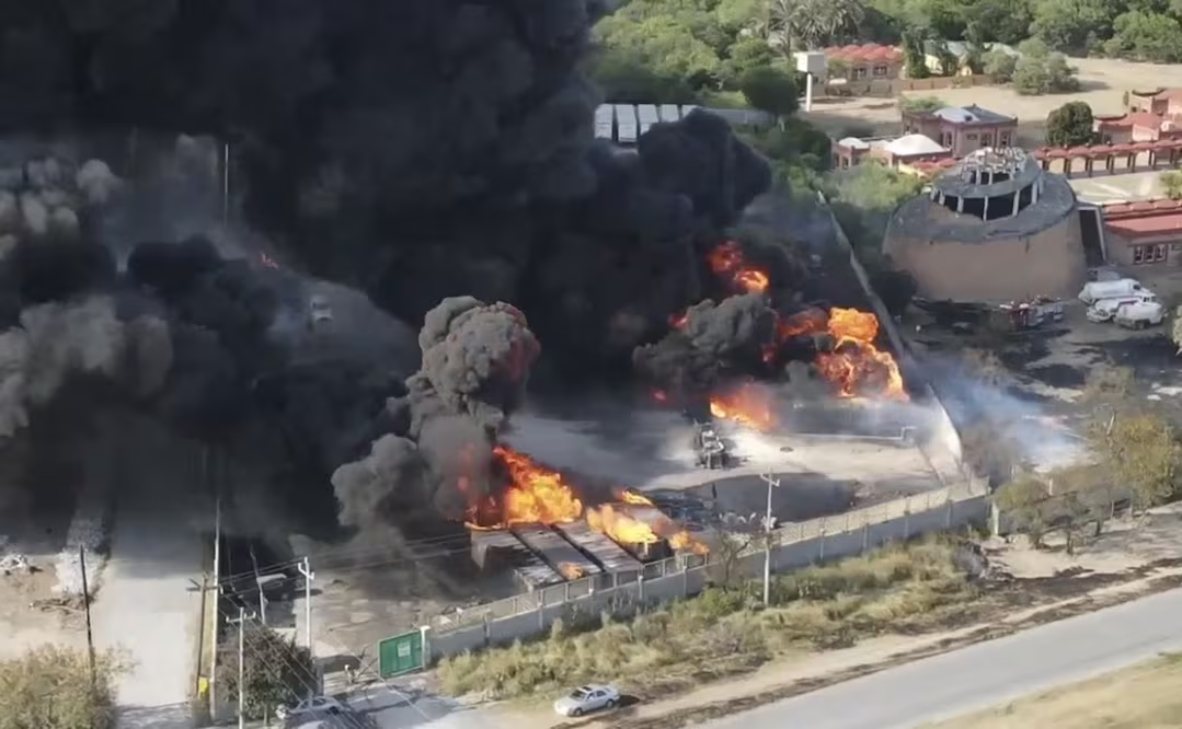 Confirman un m*erto y tres heridos tras incendio de hidrocarburos en Pesquería, Nuevo León; un trabajador resultó intoxicado