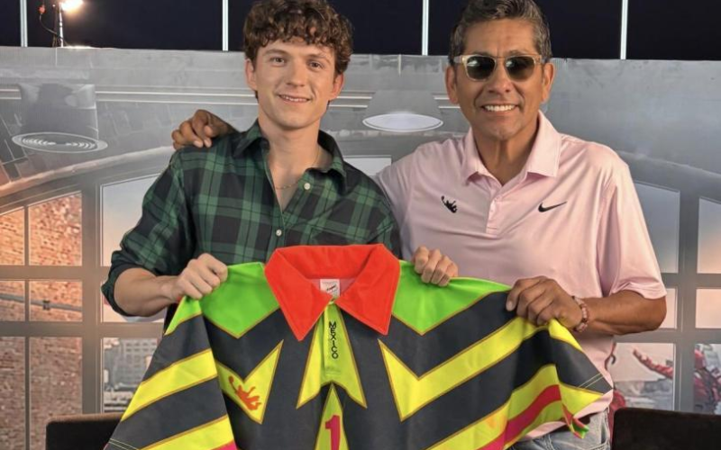 Jorge Campos sorprende a Tom Holland: El épico regalo para Spider-Man