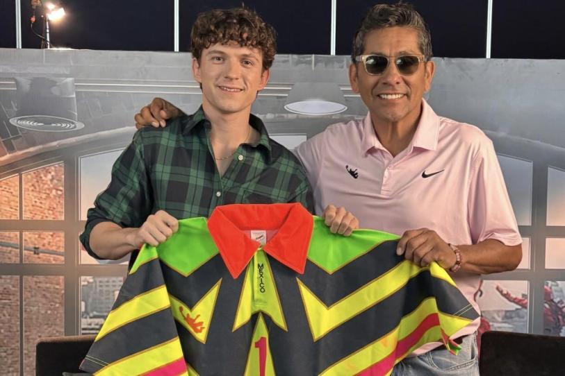 Jorge Campos sorprende a Tom Holland: El épico regalo para Spider-Man