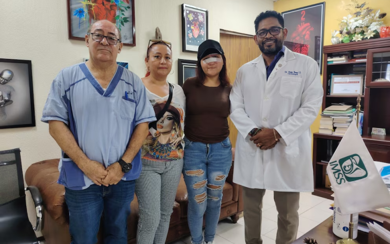 Joven motociclista recupera su rostro gracias a cirugía en el IMSS