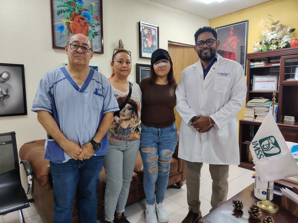 Joven motociclista recupera su rostro gracias a cirugía en el IMSS