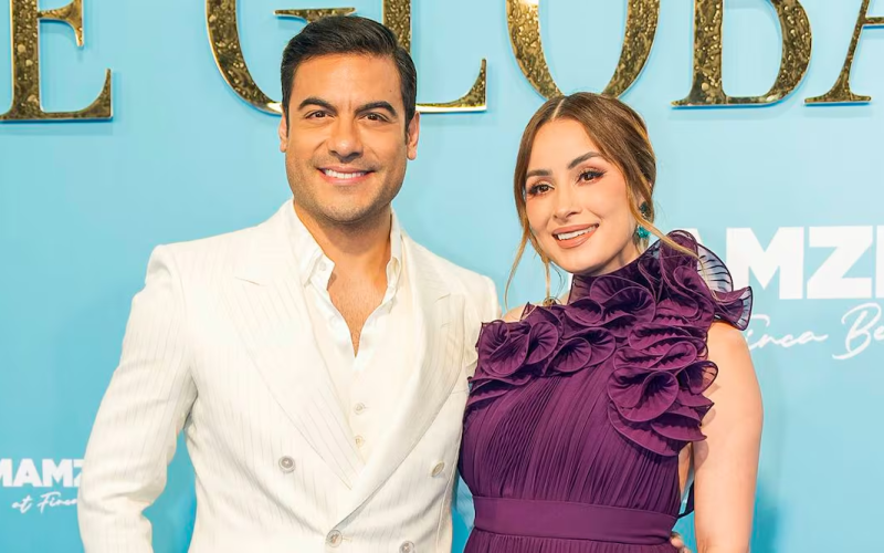 Cynthia Rodríguez presume su pancita en su segundo embarazo junto a Carlos Rivera