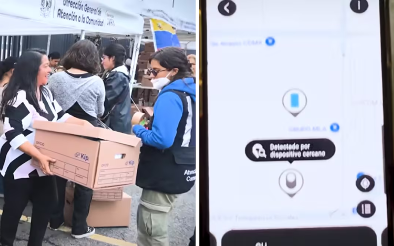 Youtuber coloca rastreadores en donativos para Venezuela; descubre que terminaron en la Central de Abasto