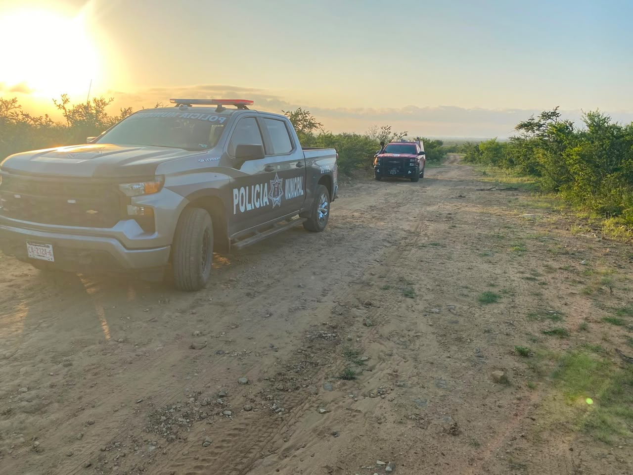 Protección Civil y Seguridad Pública de Múzquiz rescatan a persona extraviada en el Rancho Santana