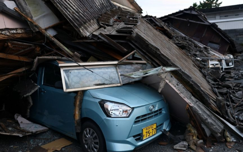 Suman 18 m*ertos por el terremoto de magnitud 7.1 que sacudió el sudoeste de Japón
