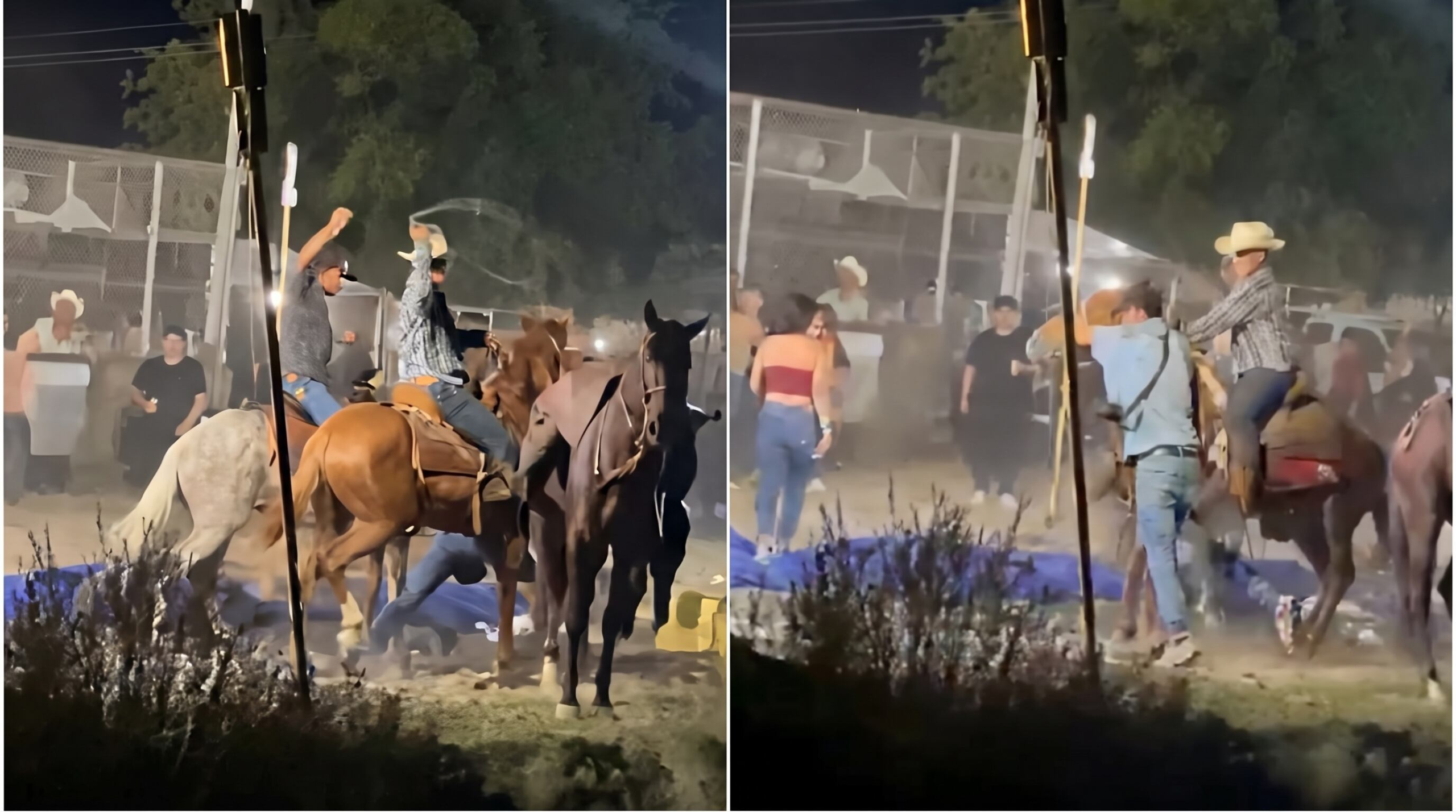 Batalla campal se desata en municipio de Ahome, Sinaloa: jinetes se enfrentan con machetes y riatas