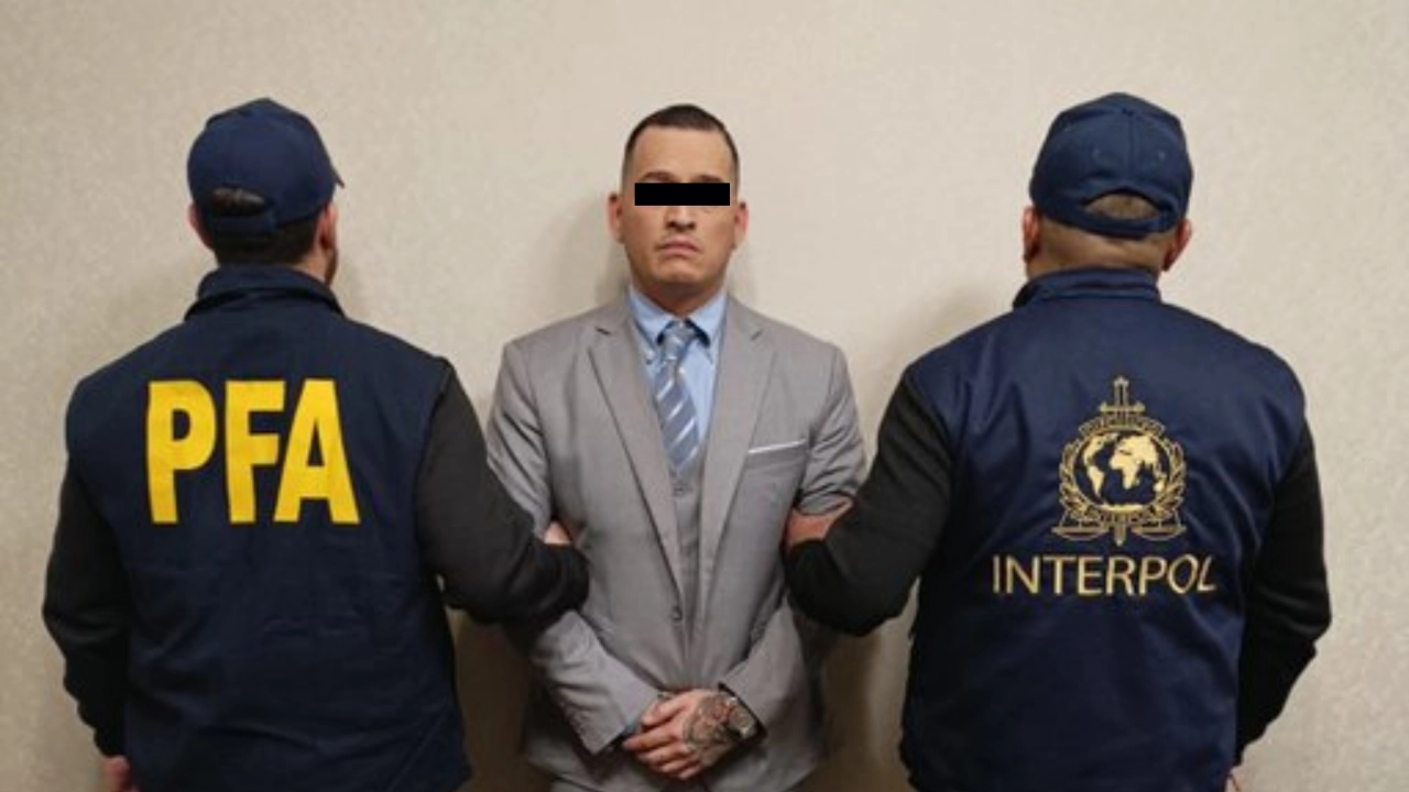 Argentina captura a Rodolfo Junior Aguirre Covarrubias, narco mexicano buscado por EU