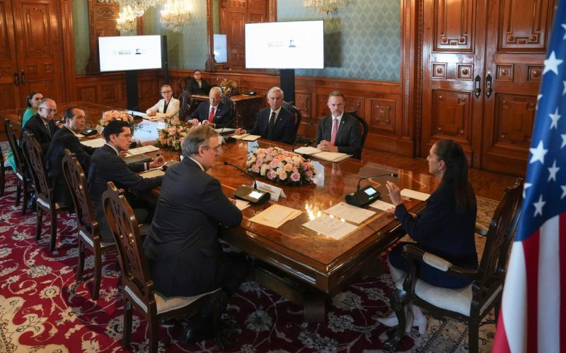 Avanzamos en revisión a T-MEC, dice CSP tras reunión con Greer