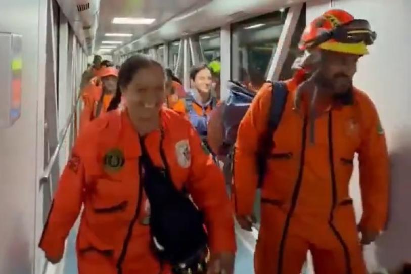 Llegan Topos Aztecas a Colombia para ayudar