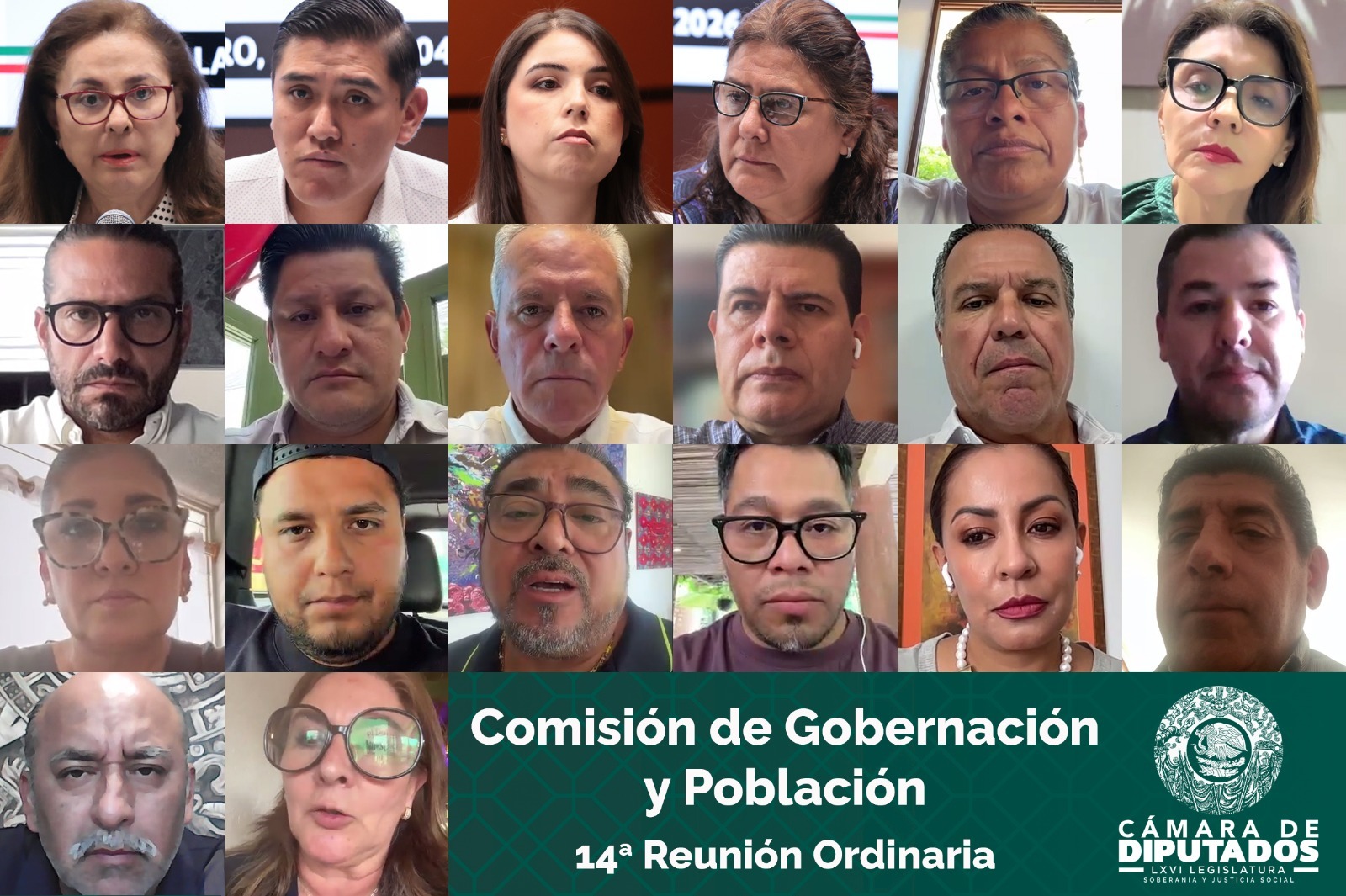 Aprueba Comisión de Gobernación y Población cuatro dictámenes para declarar días nacionales
