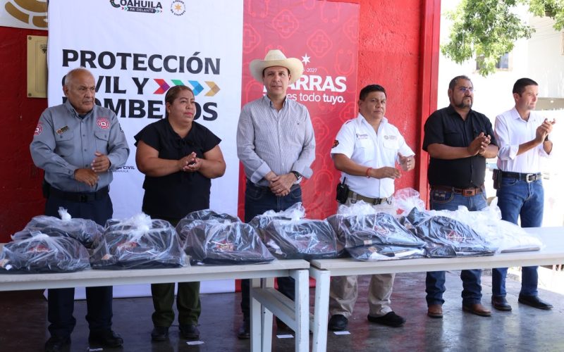 Fortalece Parras a su Cuerpo de Bomberos