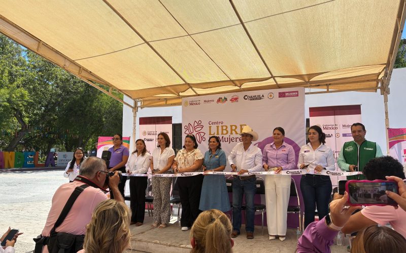 Inauguran Centro Libre para mujeres en Candela