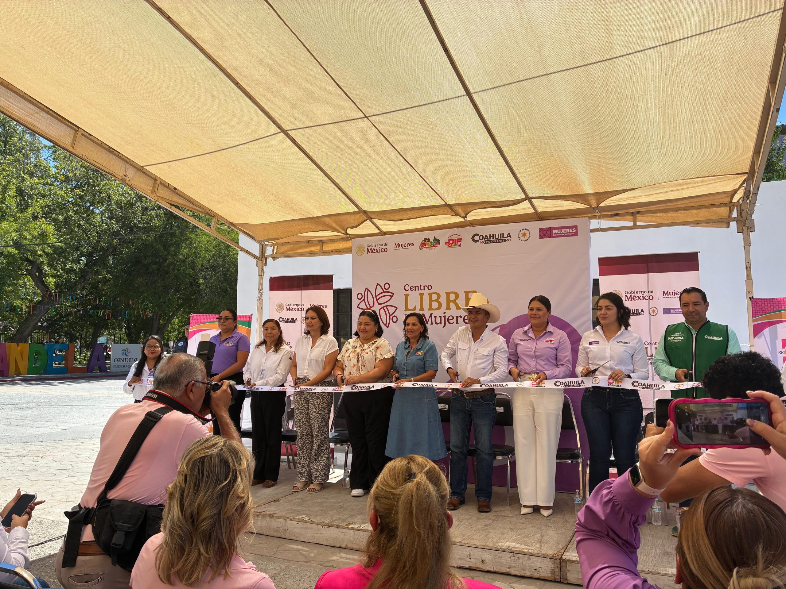 Inauguran Centro Libre para mujeres en Candela