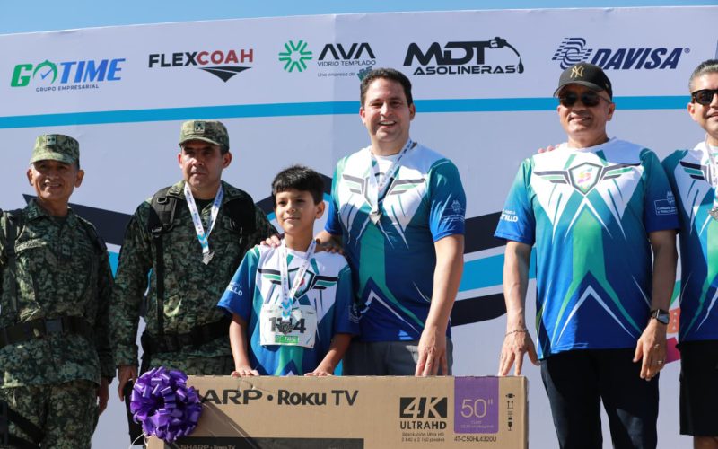 Participa Javier Díaz en la Carrera 5K por la Seguridad