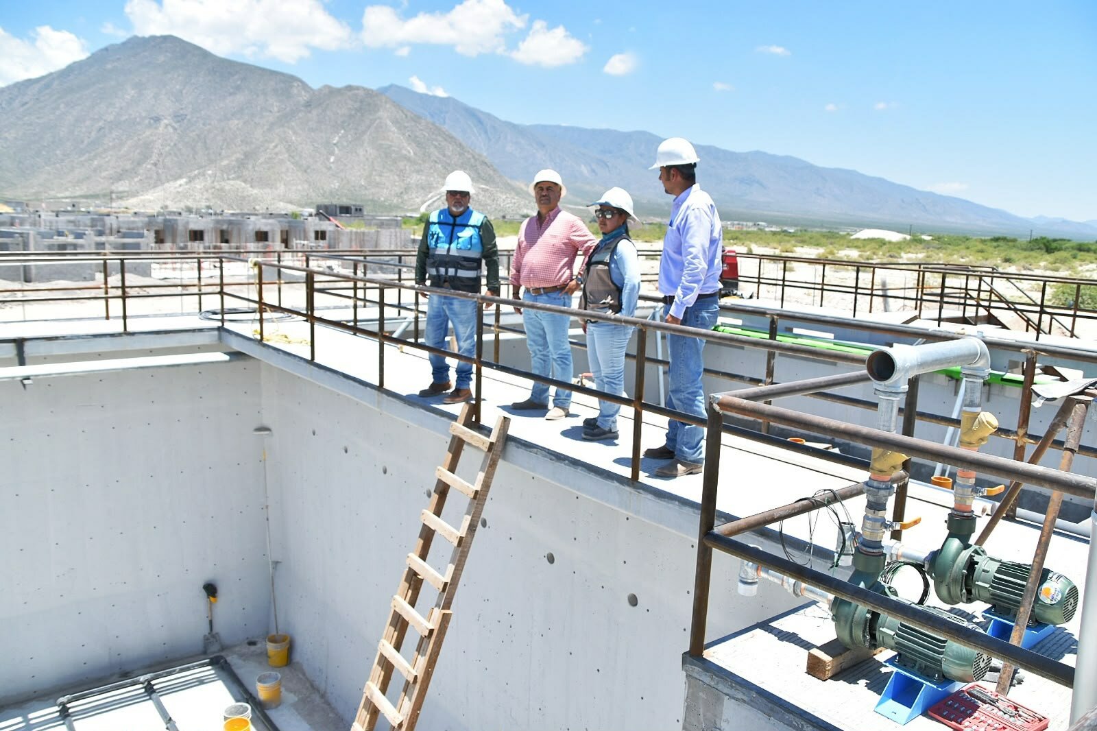 Avanza entrega de planta tratadora en Ciénegas