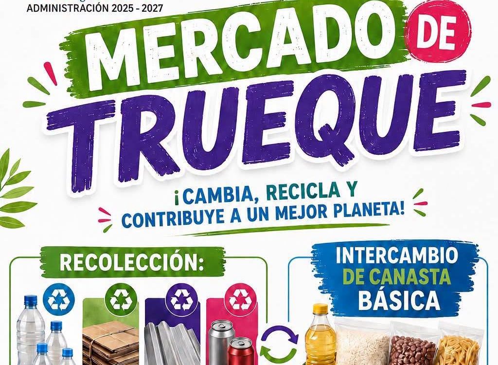 Impulsa Ciénegas reciclaje con “Mercado de Trueque”