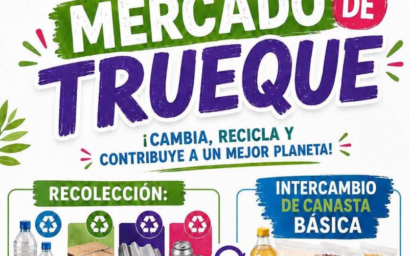 Impulsa Ciénegas reciclaje con “Mercado de Trueque”